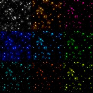 LED18W RGBW Bluetooth Sternenhimmel-Set mit Funkel-Effekt | 200 bis 1.200 optische Fasern – Bild 6