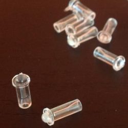 minilente Ø3mm per luce in fibra ottica
